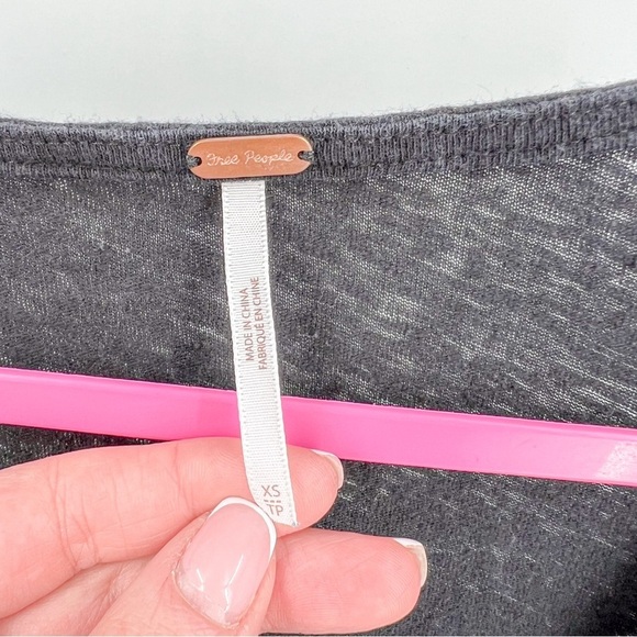 Free People Short Black Romper - Picture 3 of 3